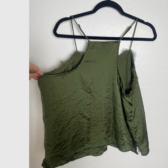 Lace Trim Classy Classic Hipster Hippie Artsy Boho Bohemian Chic Girly Cami Top - Picture 2 of 5